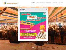 Tablet Screenshot of manavdharam.org